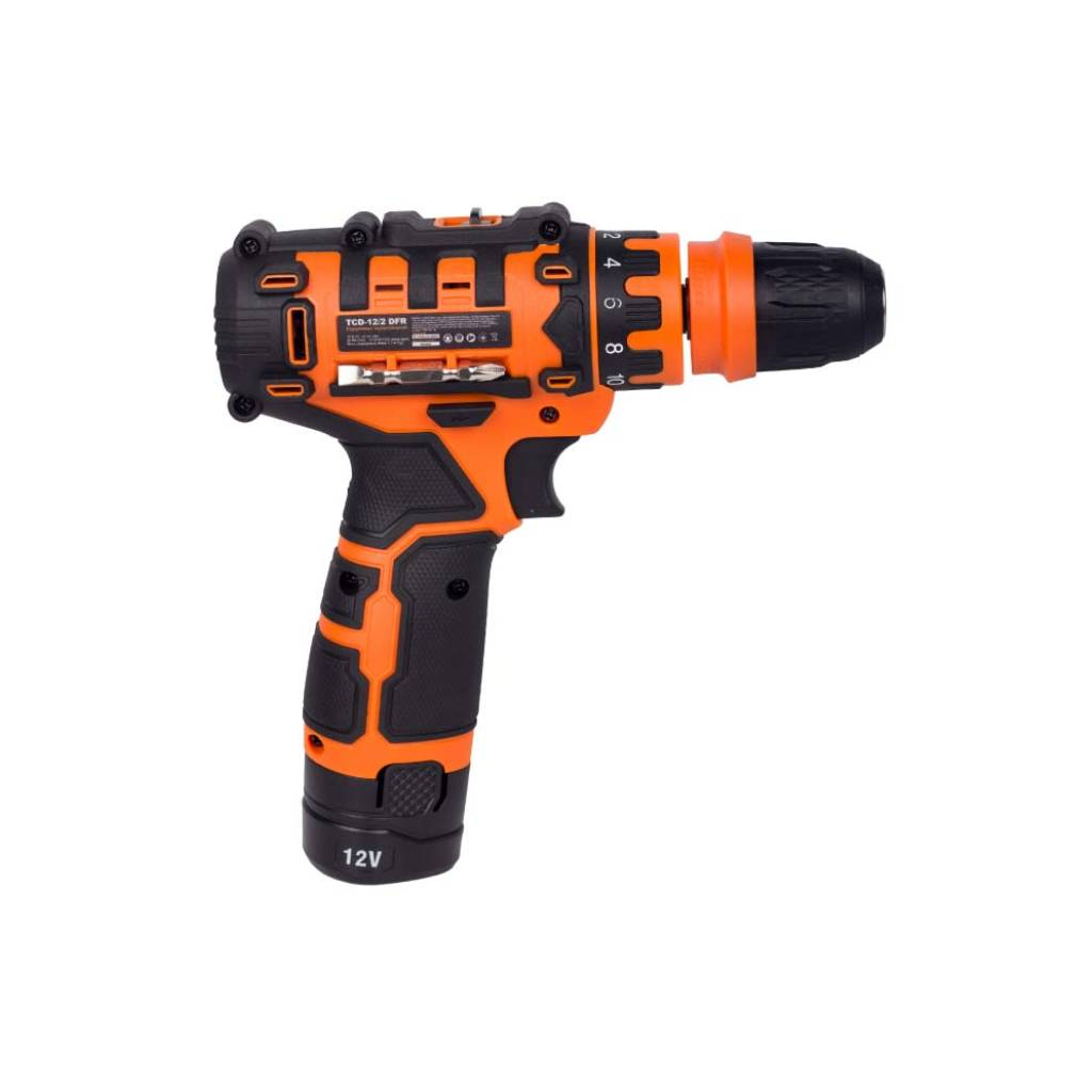 Шуруповерт Tekhmann TCD-12/2 DFR 2Ah (853784) - фото 3 Шуруповерт Tekhmann TCD-12/2 DFR 2Ah (853784) - фото 3