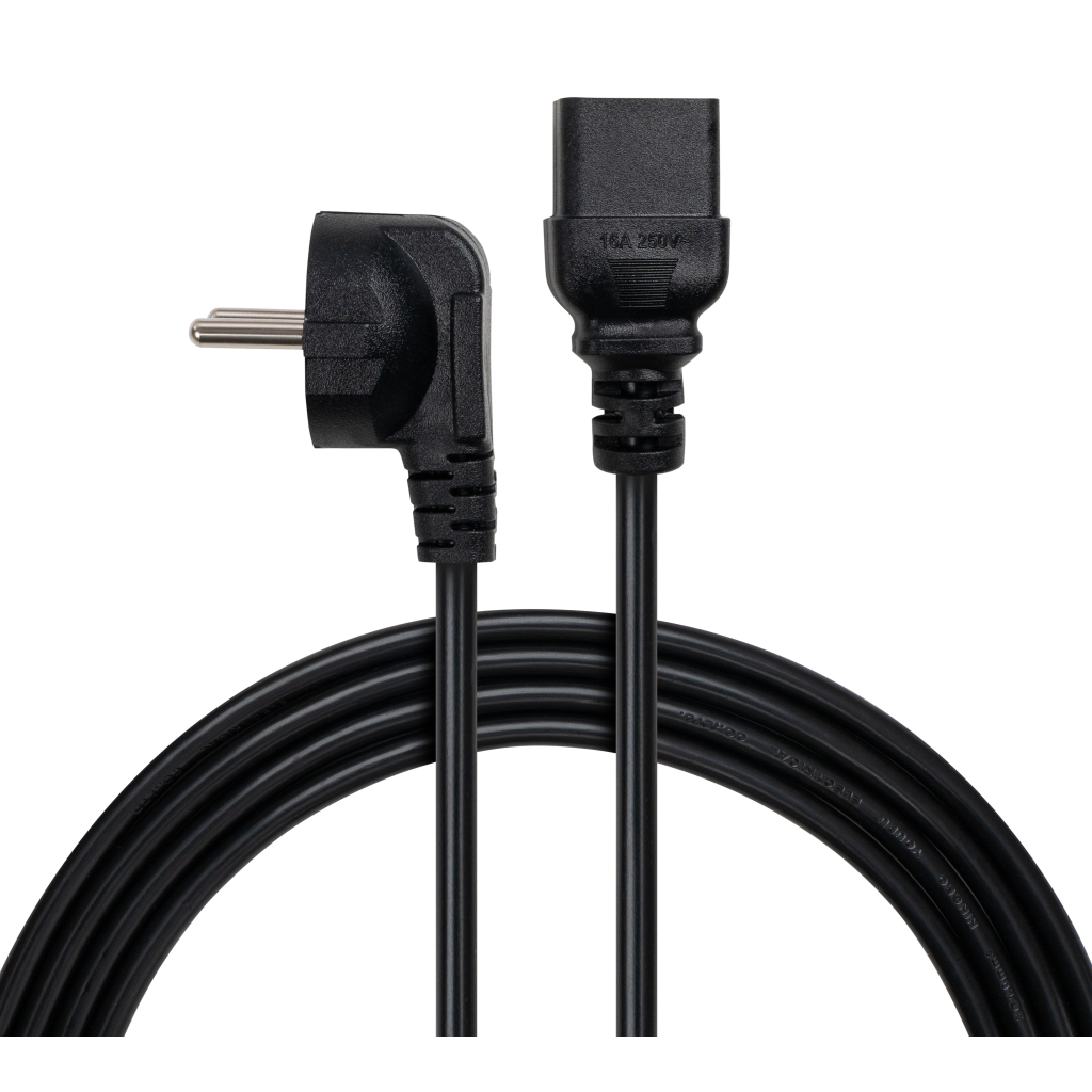 Кабель живлення C19 1.8m 1.5mm2 Rezone (RZPC-191815) - фото 1