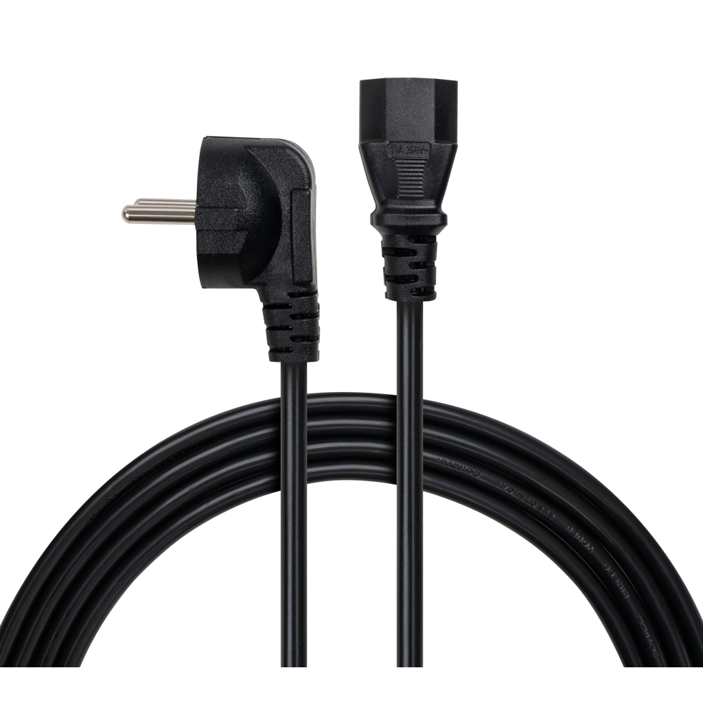 Кабель живлення C13 3.0m 1mm2 Rezone (RZPC-1331) - фото 1