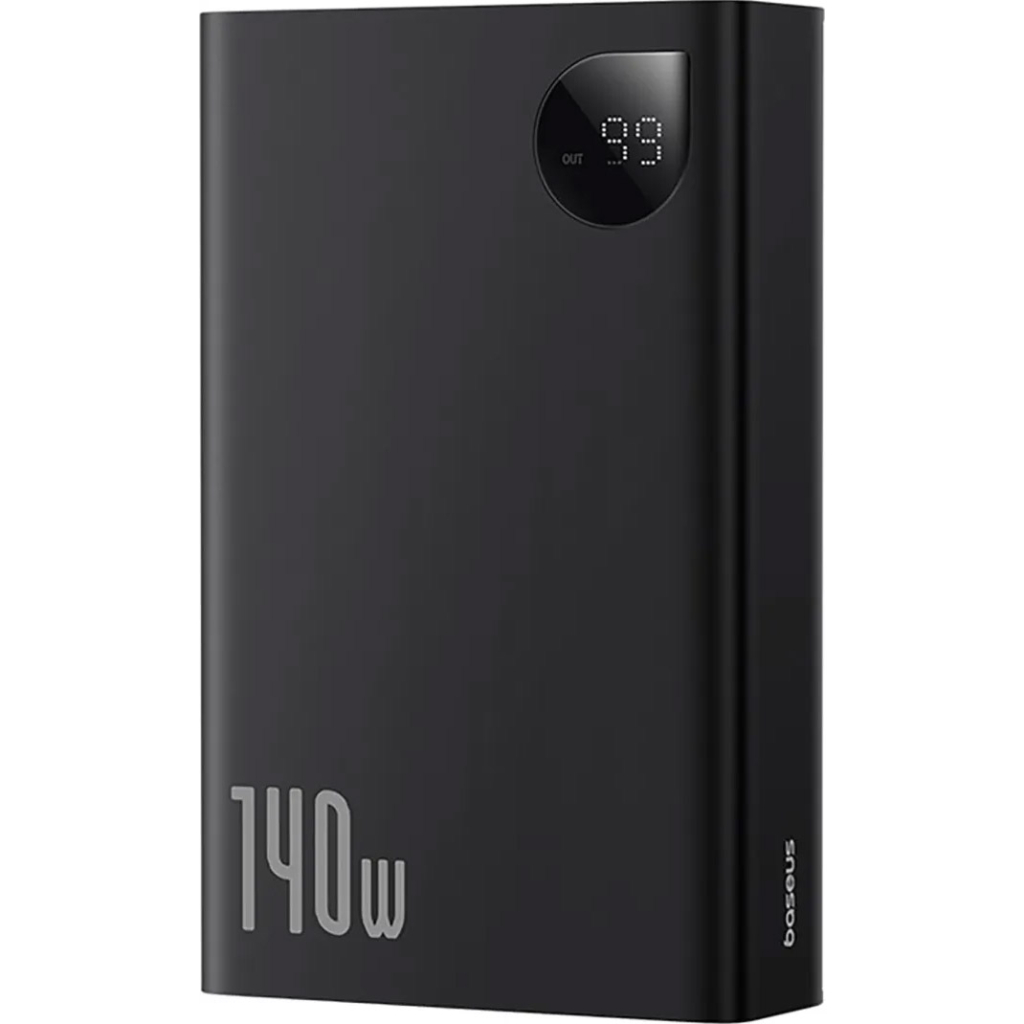 Батарея універсальна Baseus Adaman Metal Digital Display 24000mAh 140W, Black (P10021508113-00) (P10021507112-02) - фото 1 Батарея універсальна Baseus Adaman Metal Digital Display 24000mAh 140W, Black (P10021508113-00) (P10021507112-02) - фото 1
