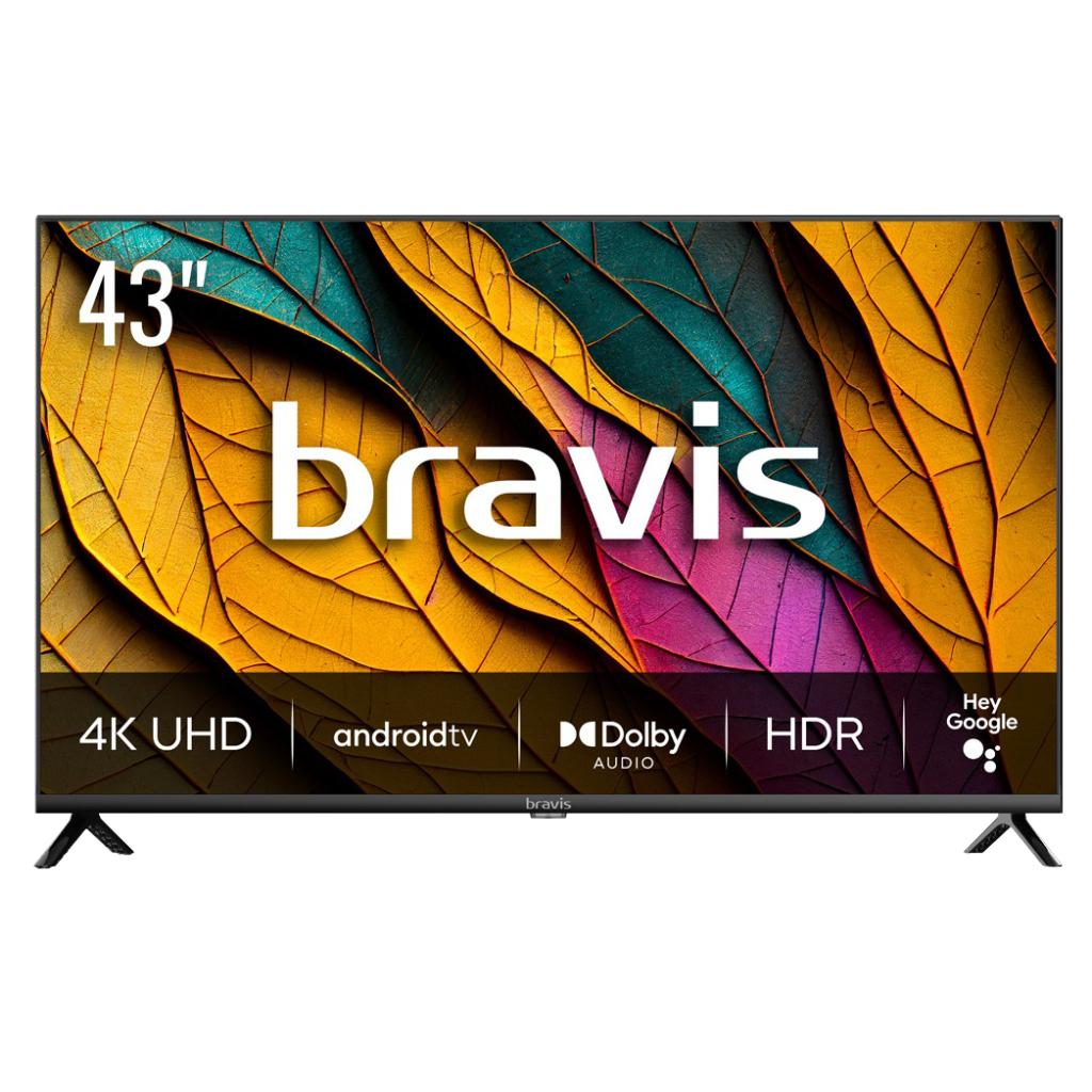 Телевізор Bravis 43K6000U Телевізор Bravis 43K6000U
