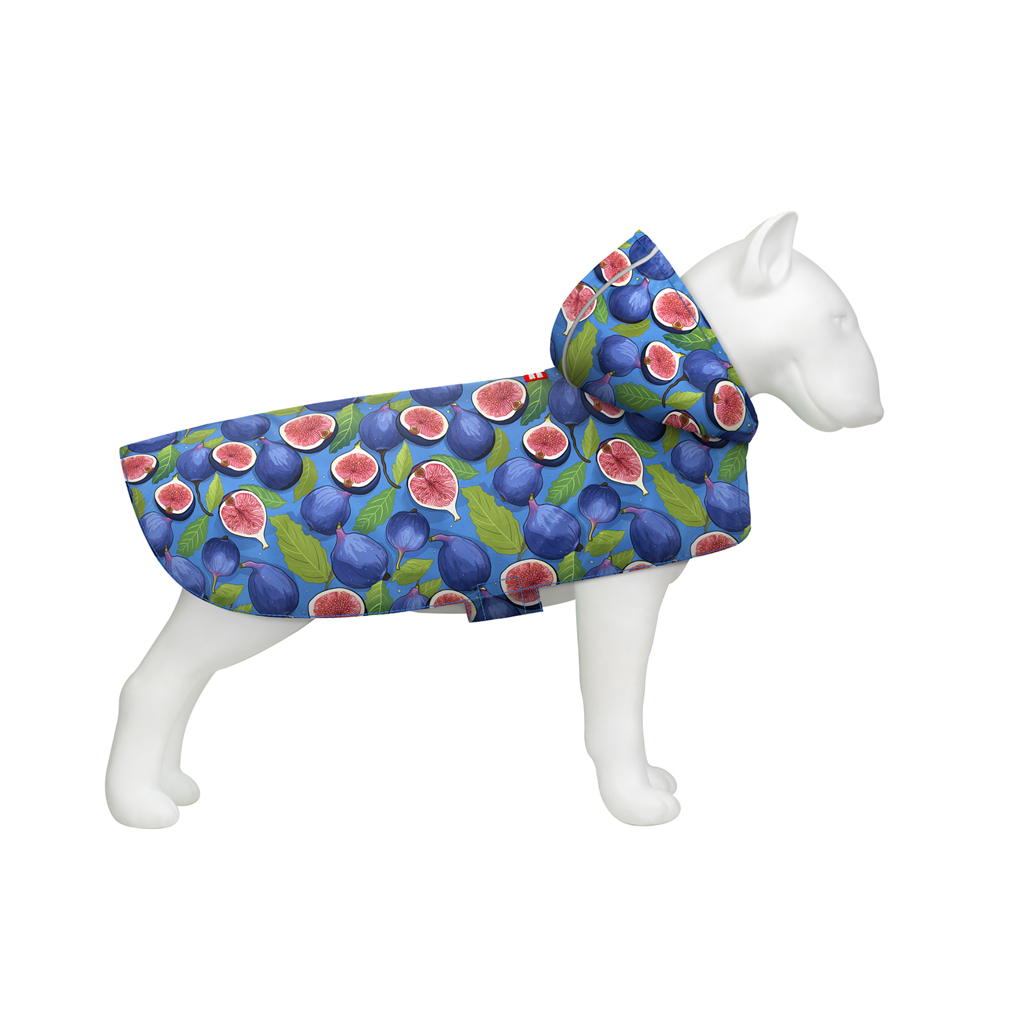 Дощовик для тварин WAUDOG Clothes Накидка з капюшоном Інжир M (357-4053) - фото 1 Дощовик для тварин WAUDOG Clothes Накидка з капюшоном Інжир M (357-4053) - фото 1