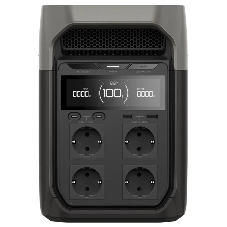 Зарядна станція EcoFlow DELTA 3 1800W 1024Wh (EFDELTA3-EU) - фото 2