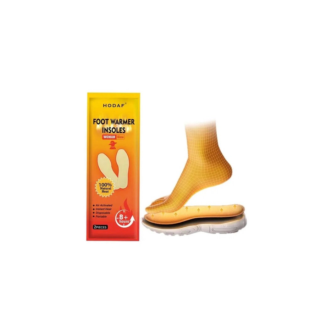 Хімічна грілка Hodaf для ніг розмір 23х7,6 см до 8 годин (Foot Warmer Women) - фото 1