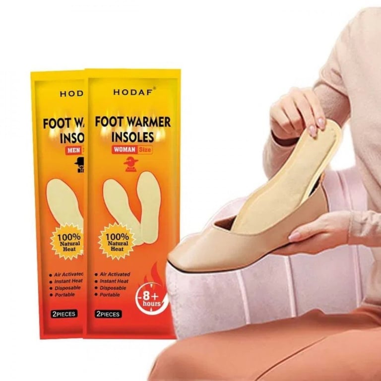 Хімічна грілка Hodaf для ніг розмір 23х7,6 см до 8 годин (Foot Warmer Women) - фото 3