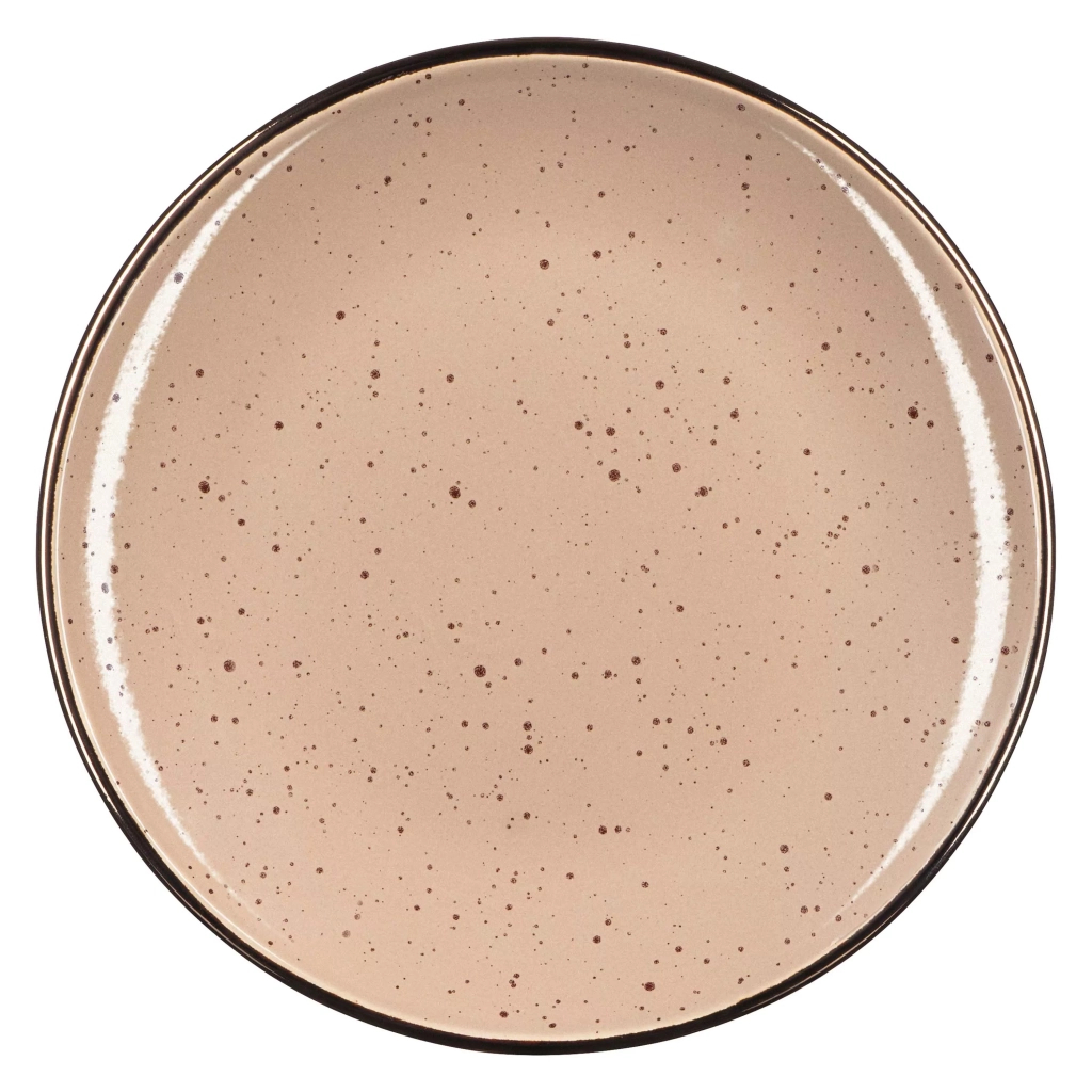Тарілка Ardesto Emilia, 20см, кераміка, коричневий (AR0819EBR) Тарілка Ardesto Emilia, 20см, кераміка, коричневий (AR0819EBR)