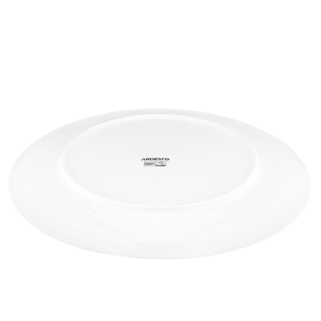 Тарілка Ardesto Capri, 26.8см, порцеляна, біло-блакитний (AR0427CWB) - фото 4 Тарілка Ardesto Capri, 26.8см, порцеляна, біло-блакитний (AR0427CWB) - фото 4