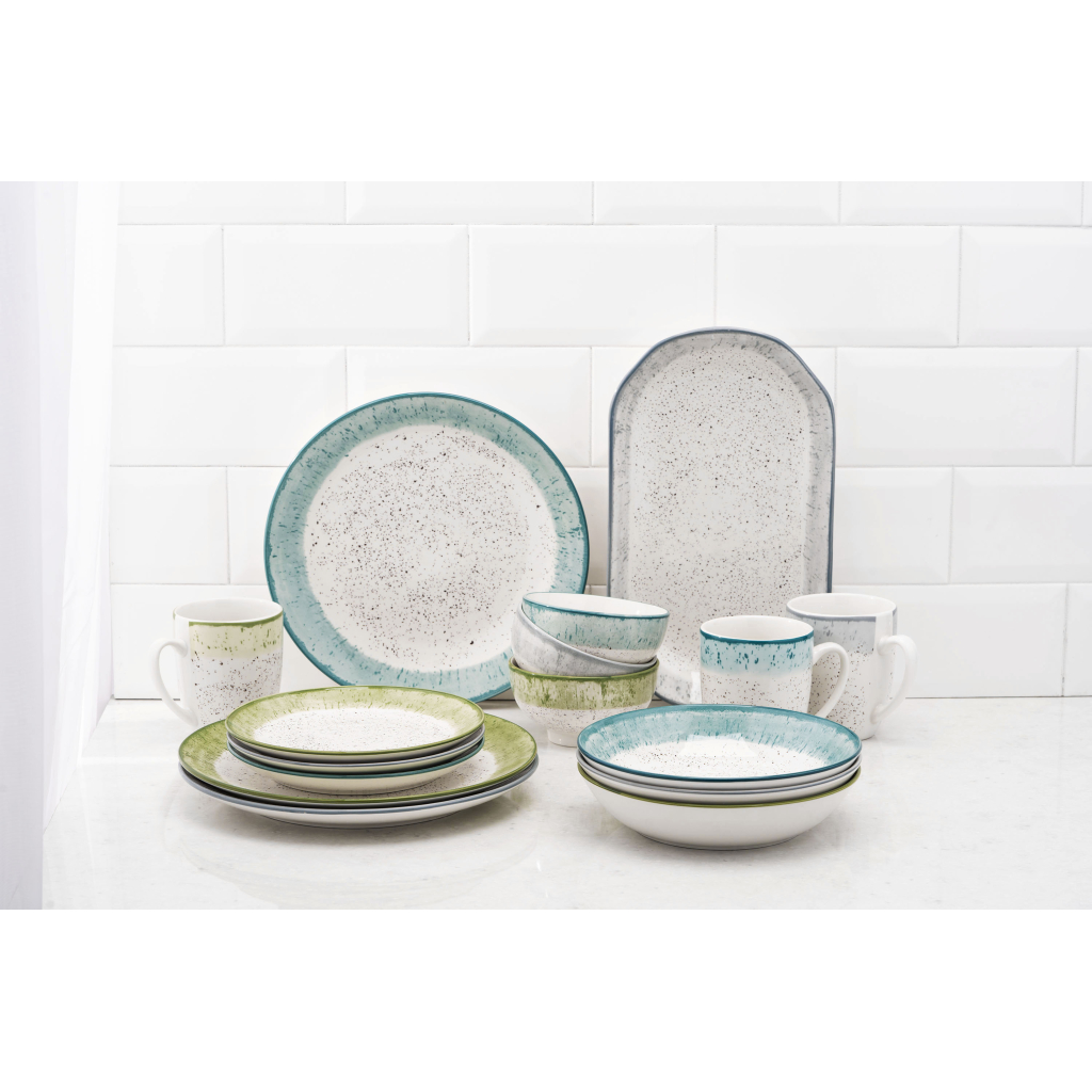 Тарілка Ardesto Siena, 27см, порцеляна, біло-блакитний (AR2927SWB) - фото 9 Тарілка Ardesto Siena, 27см, порцеляна, біло-блакитний (AR2927SWB) - фото 9