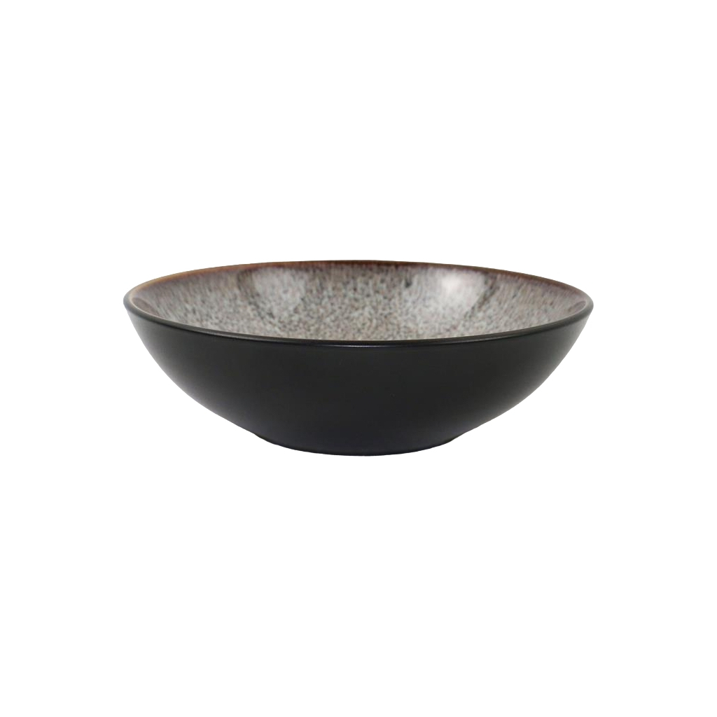 Тарілка Ardesto Bolzano, 630мл, 18см, кераміка, чорно-коричневий (AR2918BB) - фото 1 Тарілка Ardesto Bolzano, 630мл, 18см, кераміка, чорно-коричневий (AR2918BB) - фото 1