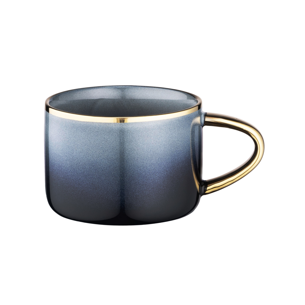 Чашка Ardesto Andria, 300мл, кераміка, синьо-сірий (AR2939MRG) - фото 2 Чашка Ardesto Andria, 300мл, кераміка, синьо-сірий (AR2939MRG) - фото 2