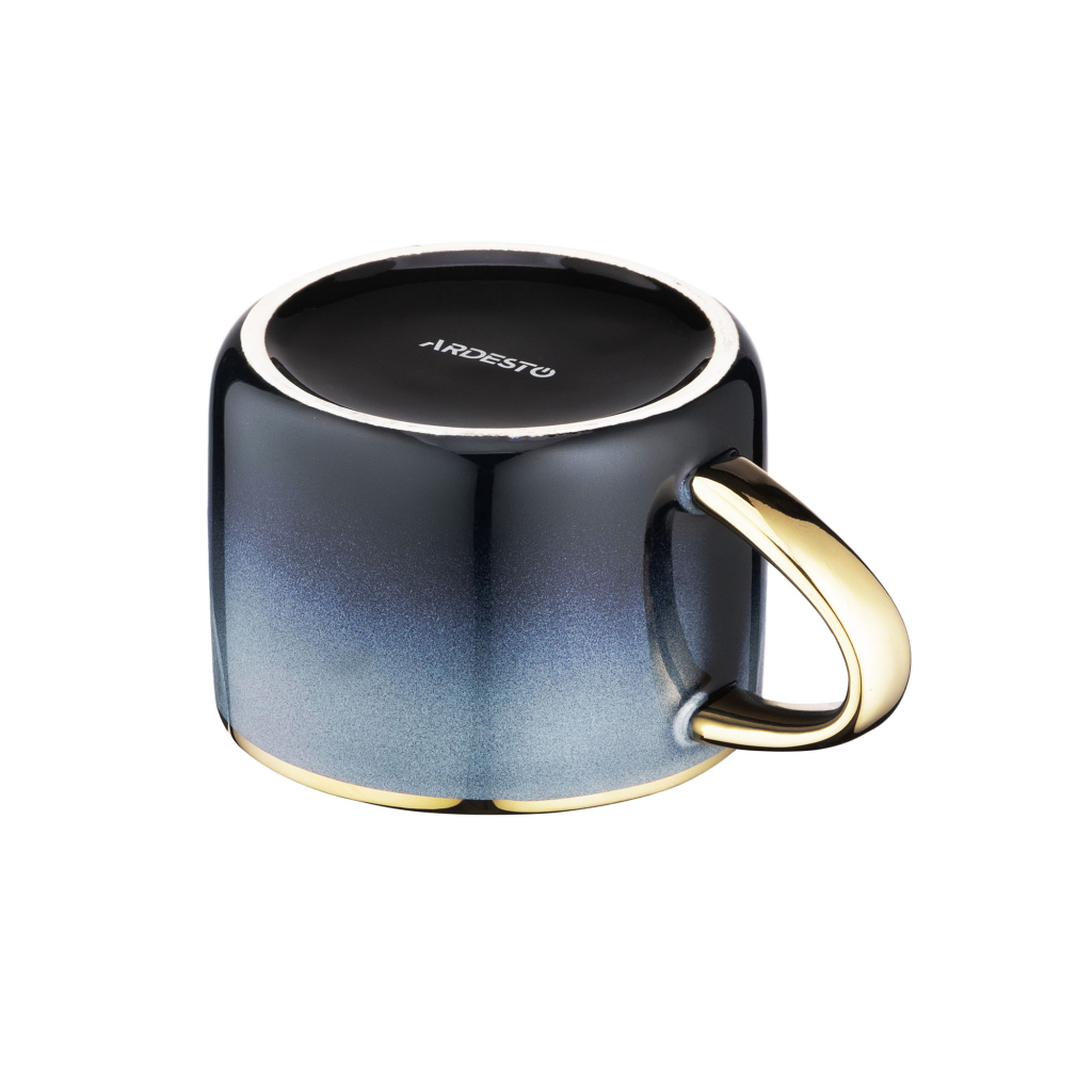 Чашка Ardesto Andria, 300мл, кераміка, синьо-сірий (AR2939MRG) - фото 5 Чашка Ardesto Andria, 300мл, кераміка, синьо-сірий (AR2939MRG) - фото 5