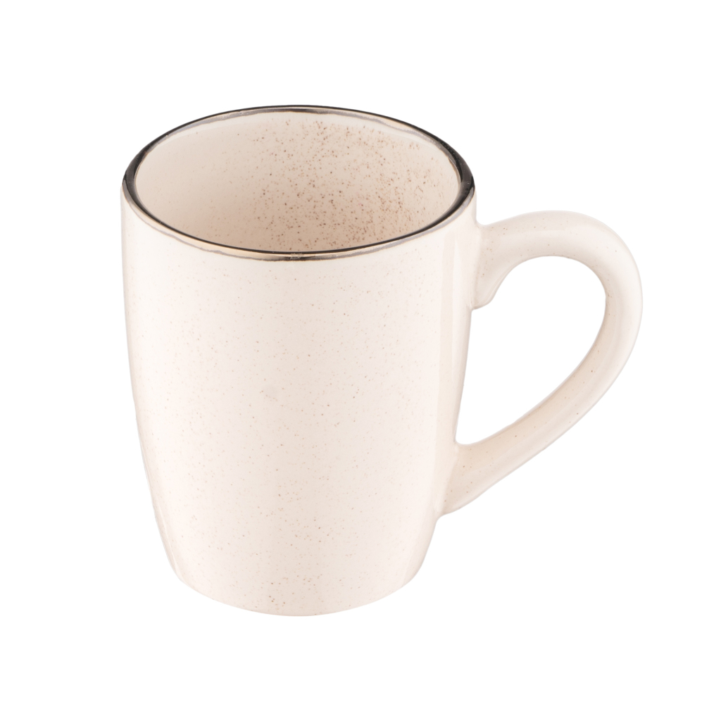 Чашка Ardesto Emilia, 360мл, кераміка, бежевий (AR0736EBG) - фото 2 Чашка Ardesto Emilia, 360мл, кераміка, бежевий (AR0736EBG) - фото 2