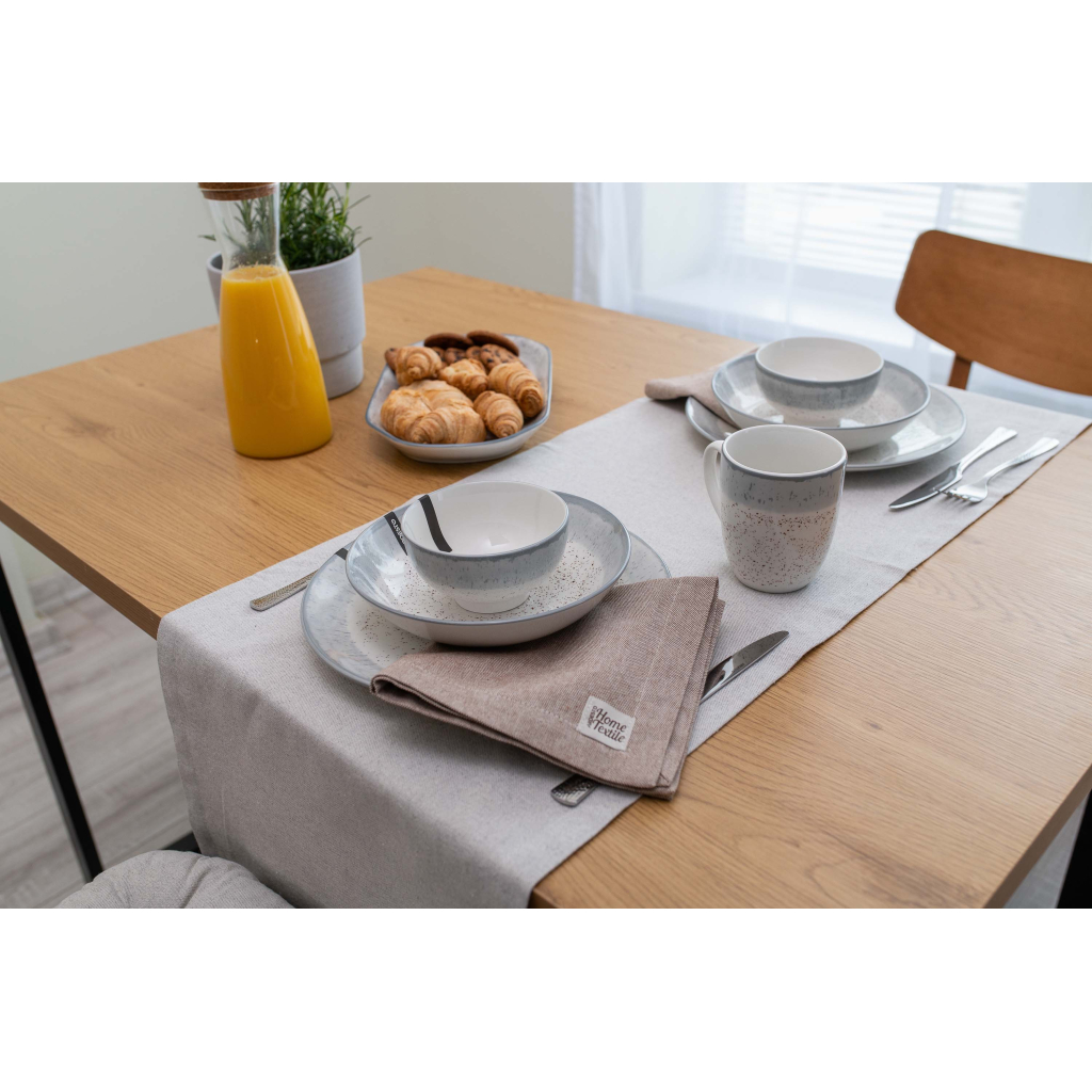 Чашка Ardesto Siena, 360мл, порцеляна, біло-сірий (AR2936SW) - фото 2 Чашка Ardesto Siena, 360мл, порцеляна, біло-сірий (AR2936SW) - фото 2