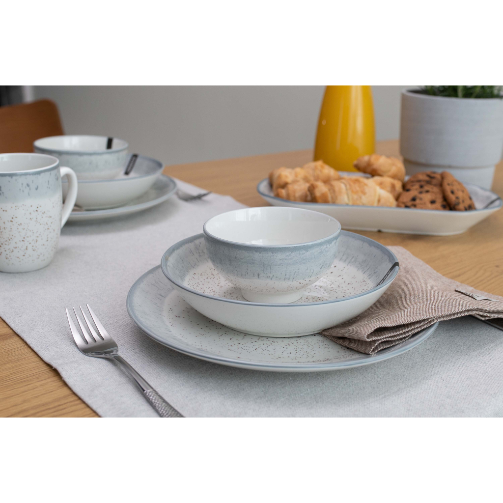 Чашка Ardesto Siena, 360мл, порцеляна, біло-сірий (AR2936SW) - фото 4 Чашка Ardesto Siena, 360мл, порцеляна, біло-сірий (AR2936SW) - фото 4