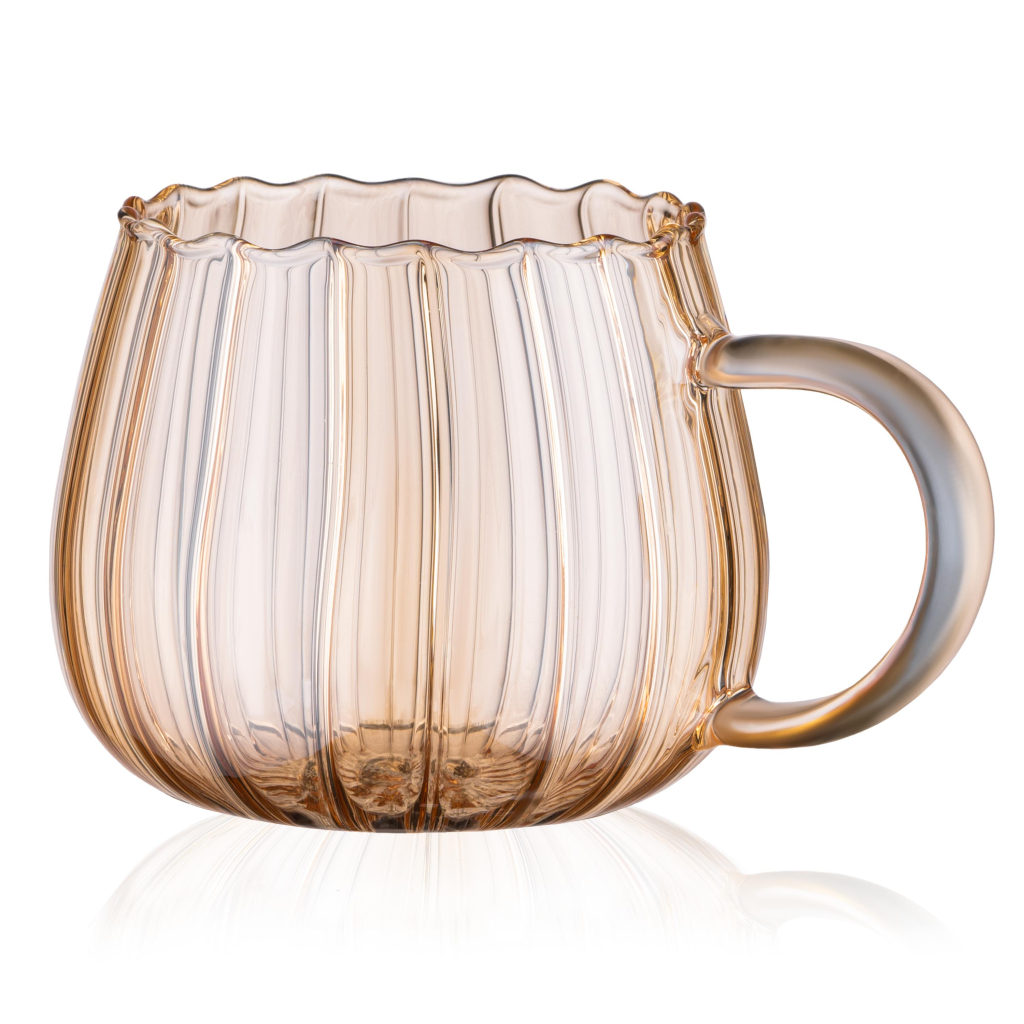 Набір чашок Ardesto Golden Moon 350мл, 2шт, боросилікатне скло, прозорий (AR2635BGG) Набір чашок Ardesto Golden Moon 350мл, 2шт, боросилікатне скло, прозорий (AR2635BGG)