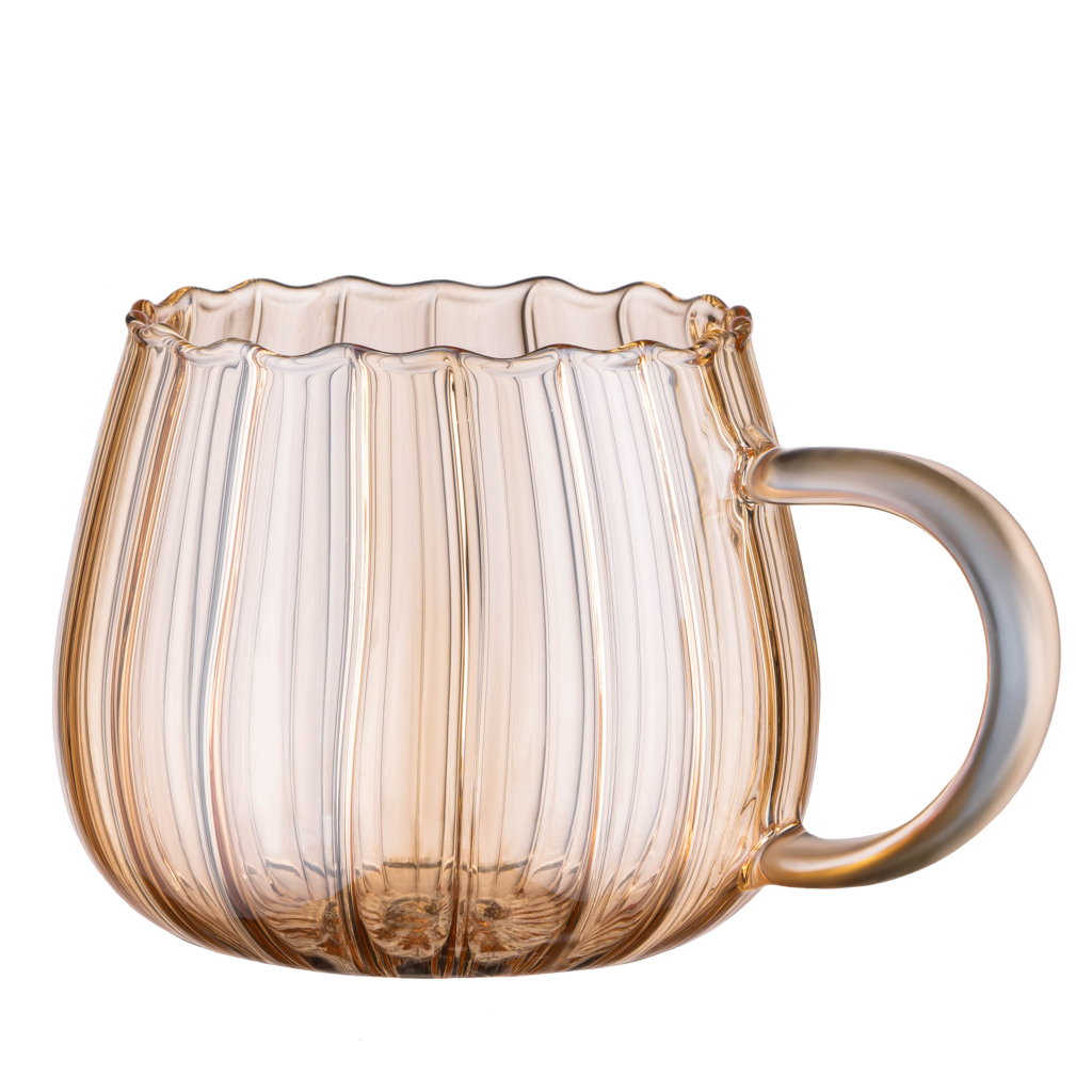 Набір чашок Ardesto Golden Moon 350мл, 2шт, боросилікатне скло, прозорий (AR2635BGG) - фото 2 Набір чашок Ardesto Golden Moon 350мл, 2шт, боросилікатне скло, прозорий (AR2635BGG) - фото 2