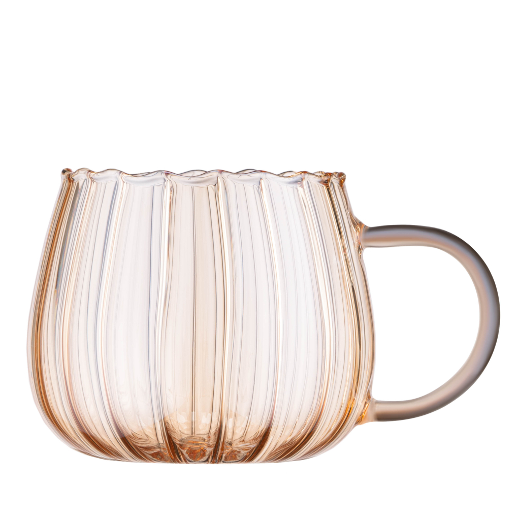 Набір чашок Ardesto Golden Moon 350мл, 2шт, боросилікатне скло, прозорий (AR2635BGG) - фото 3 Набір чашок Ardesto Golden Moon 350мл, 2шт, боросилікатне скло, прозорий (AR2635BGG) - фото 3