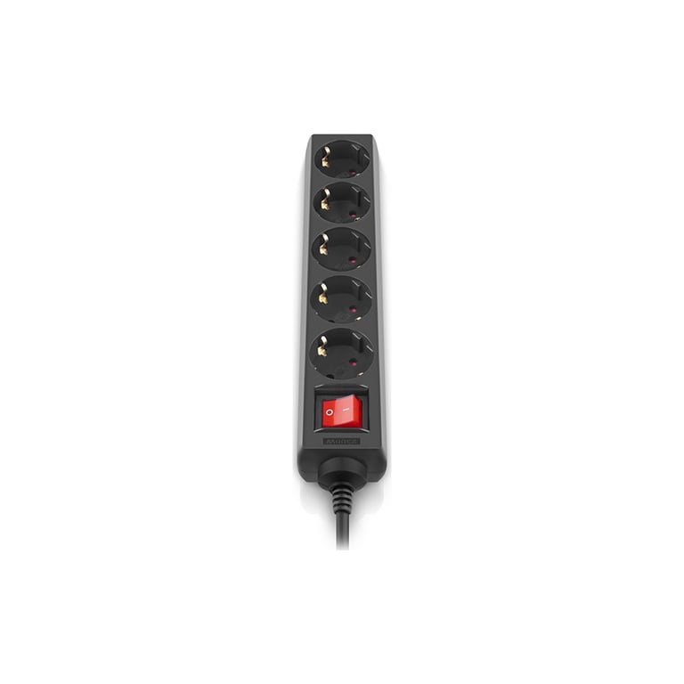 Мережевий фільтр живлення REAL-EL RS-PROTECT M 10m, black (EL122300037) - фото 3