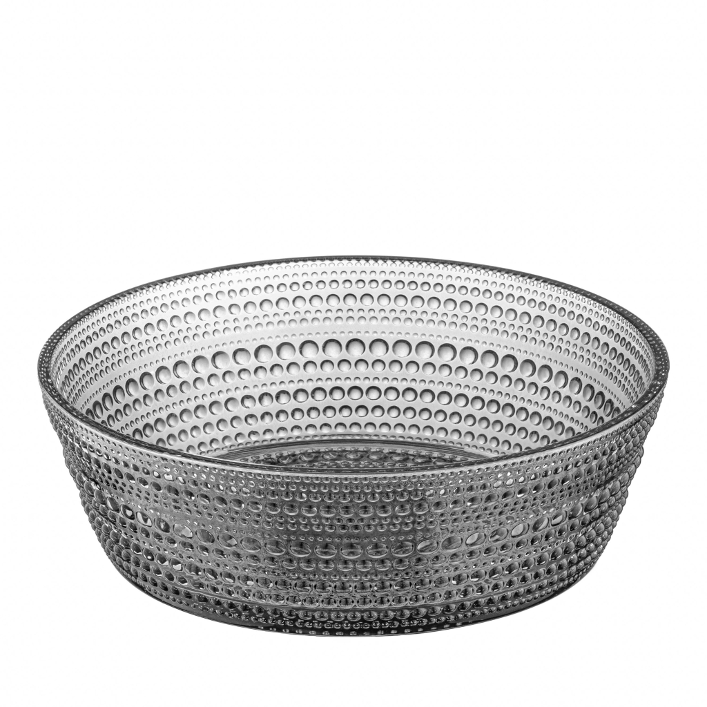 Салатник Ardesto Verbena 18см, скло, сірий (AR5035) Салатник Ardesto Verbena 18см, скло, сірий (AR5035)