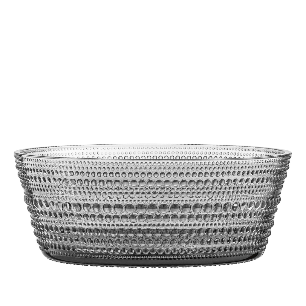 Салатник Ardesto Verbena 18см, скло, сірий (AR5035) - фото 3 Салатник Ardesto Verbena 18см, скло, сірий (AR5035) - фото 3