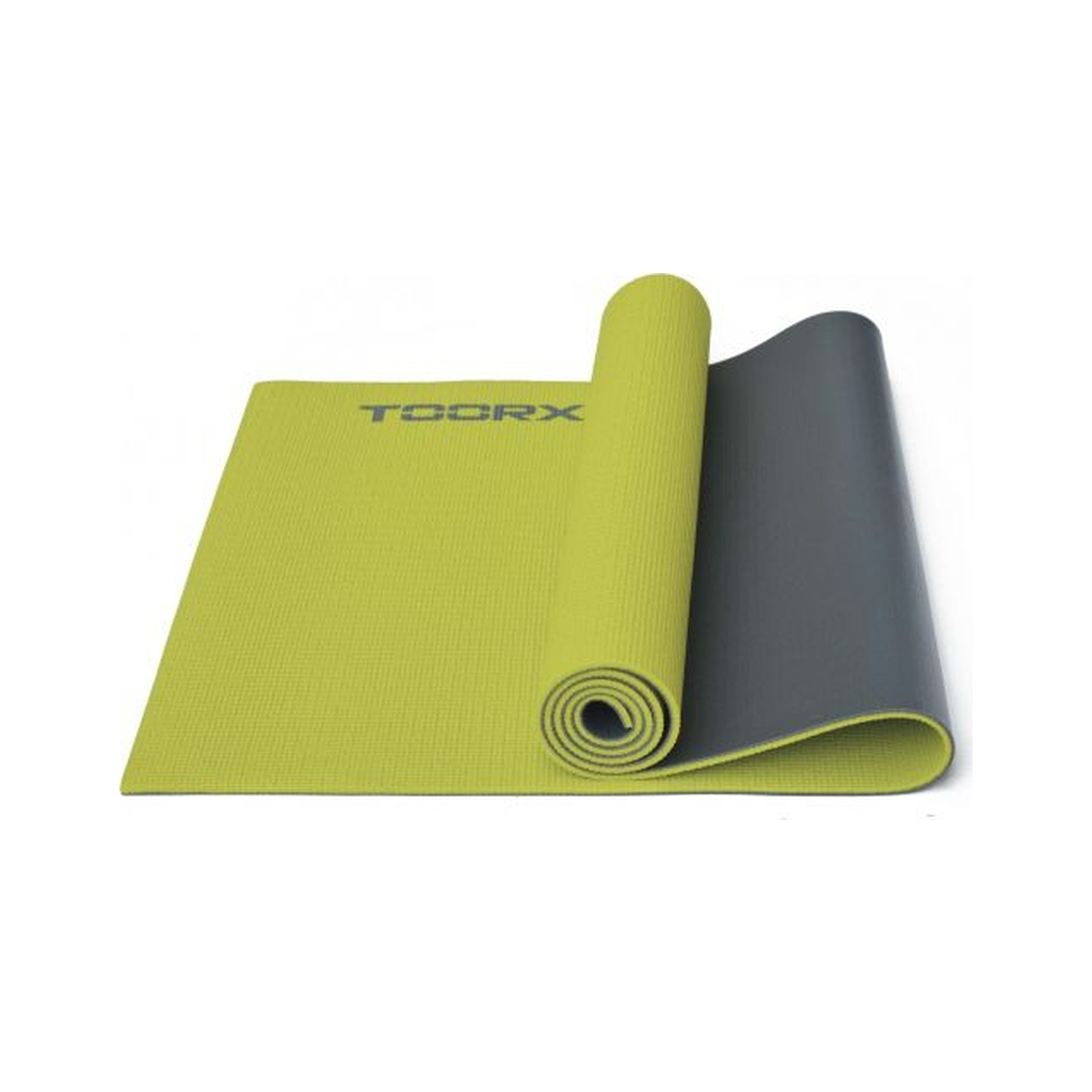 Килимок для йоги Toorx Yoga PVC 173 х 60 х 0,6 см Verde/Antracite (MAT-176) (931138) - фото 1 Килимок для йоги Toorx Yoga PVC 173 х 60 х 0,6 см Verde/Antracite (MAT-176) (931138) - фото 1