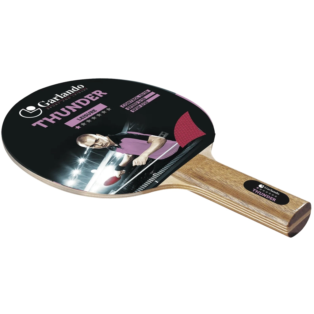 Ракетка для настільного тенісу Garlando Thunder 1 Star (2C4-113) (931107) - фото 1 Ракетка для настільного тенісу Garlando Thunder 1 Star (2C4-113) (931107) - фото 1