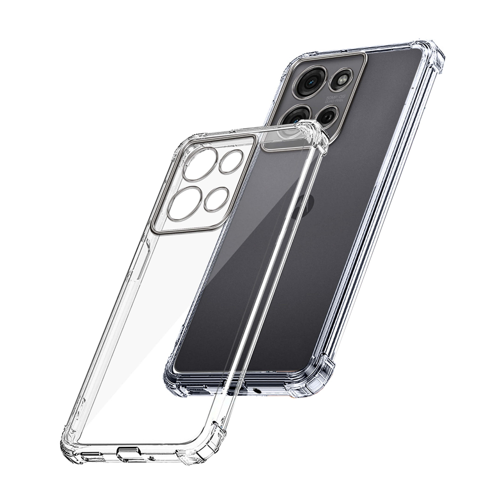Чохол до мобільного телефона BeCover Anti-Shock Motorola Moto G75 Clear (712781) Чохол до мобільного телефона BeCover Anti-Shock Motorola Moto G75 Clear (712781)