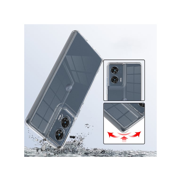 Чохол до мобільного телефона BeCover Motorola Edge 50 Fusion Transparancy (712743) - фото 3