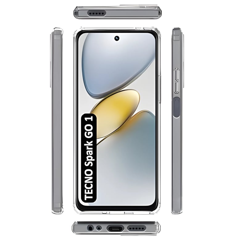 Чохол до мобільного телефона BeCover Tecno Spark Go 1 (KL4) Transparancy (712754) - фото 2