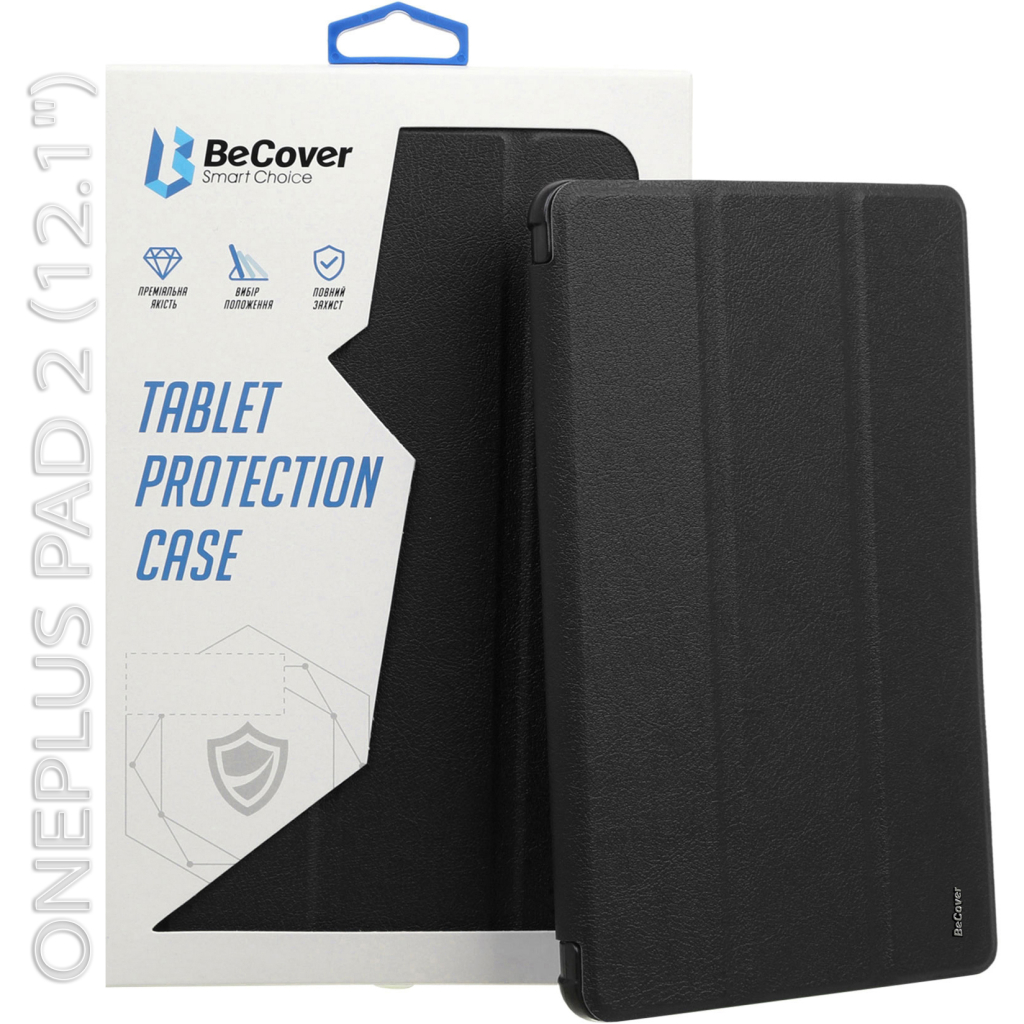 Чохол до планшета BeCover Smart Case OnePlus Pad 2 (12.1") Black (712546) - фото 8 Чохол до планшета BeCover Smart Case OnePlus Pad 2 (12.1") Black (712546) - фото 8