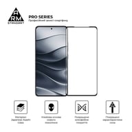 Скло захисне Armorstandart Pro Xiaomi Redmi Note 14 5G Black (ARM83175) - фото 2