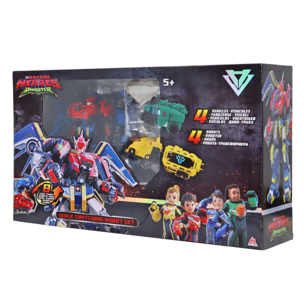 Трансформер Dinoster Швидка трансформація (EU580810A) - фото 6 Трансформер Dinoster Швидка трансформація (EU580810A) - фото 6