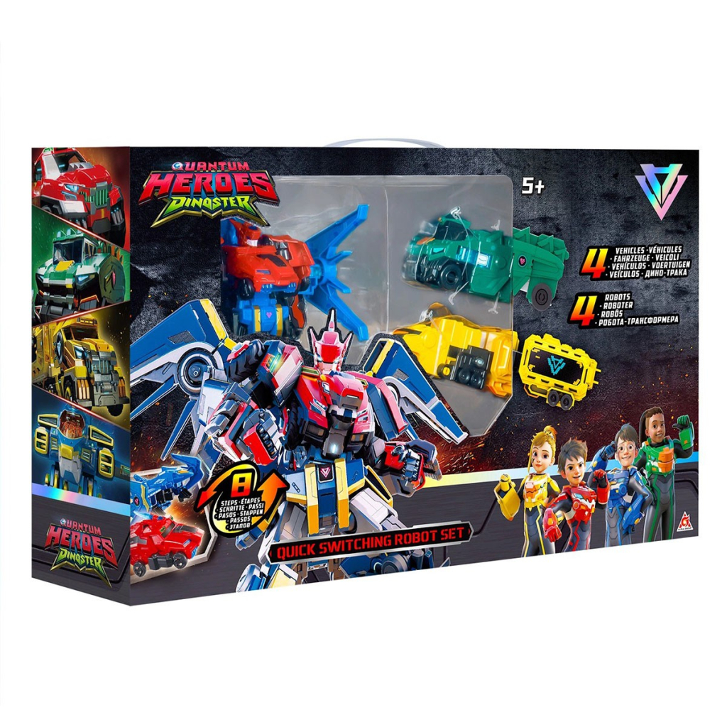 Трансформер Dinoster Швидка трансформація (EU580810A) - фото 8 Трансформер Dinoster Швидка трансформація (EU580810A) - фото 8