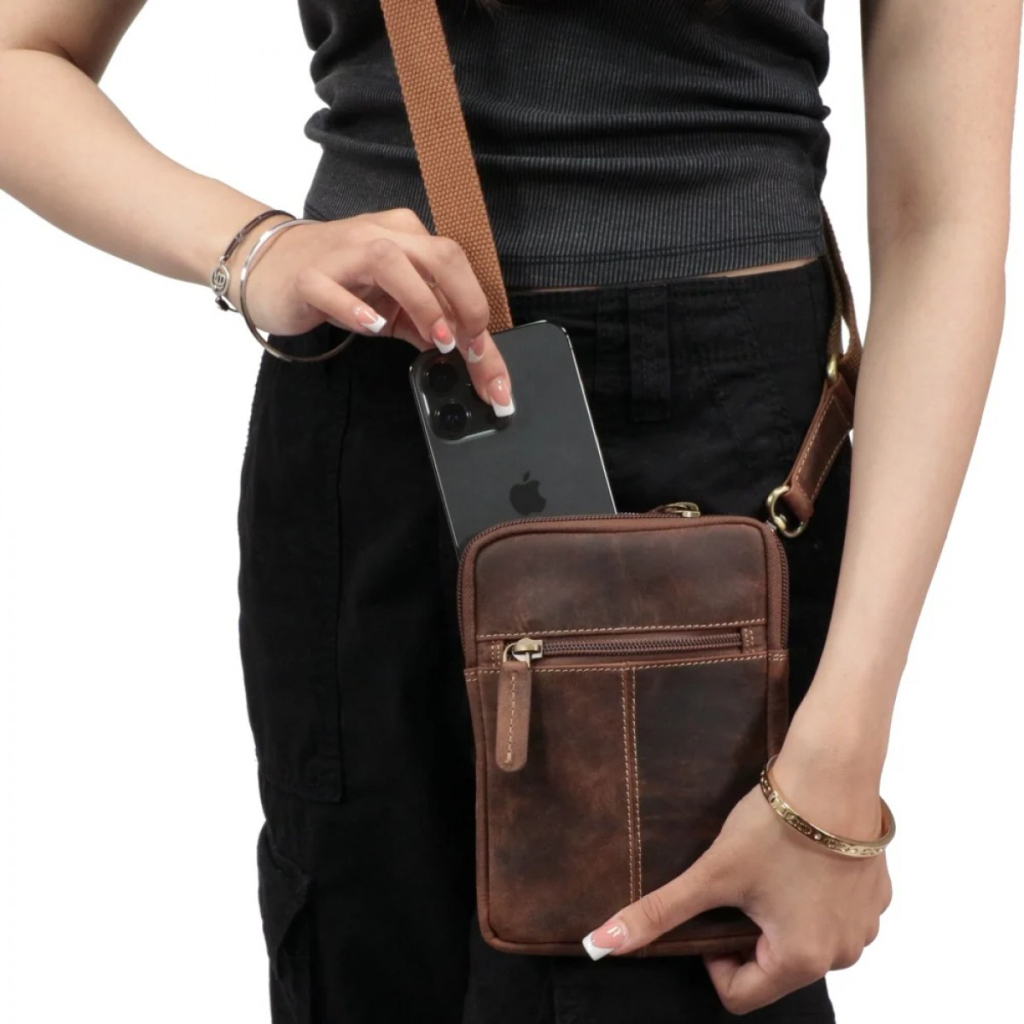 Сумка Visconti S10 Remi Oil Tan (S10 OIL TAN) - фото 9 Сумка Visconti S10 Remi Oil Tan (S10 OIL TAN) - фото 9