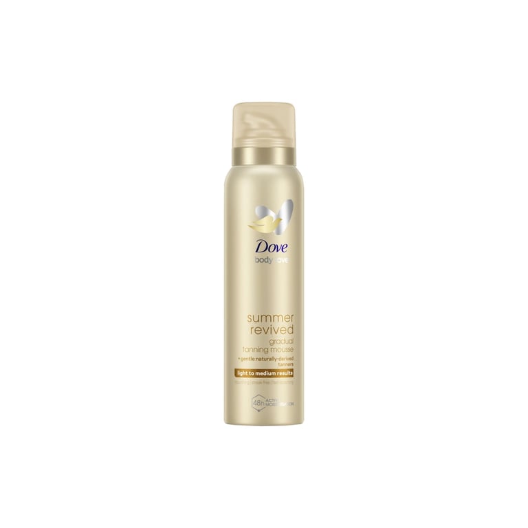 Автозасмага Dove Body Love Summer Revived Мус для тіла Від світлого до середнього 150 мл (8710847962769) - фото 1
