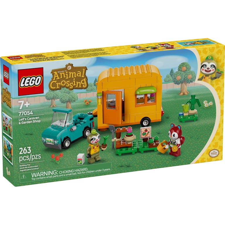 Конструктор LEGO Animal Crossing Садова крамниця і караван, що належать Leif (77054) - фото 1