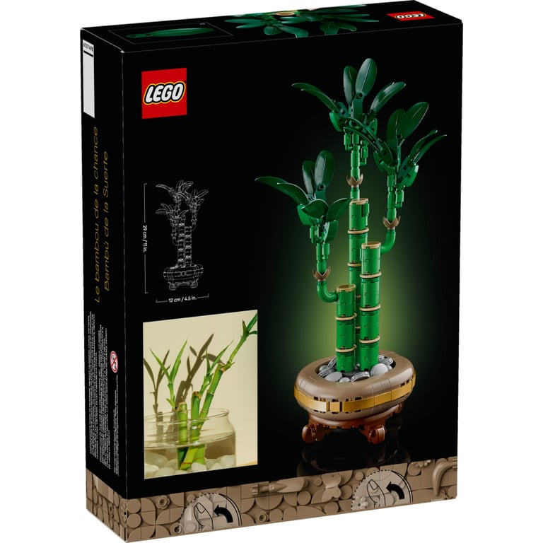 Конструктор LEGO Botanicals Бамбук щастя (10344) - фото 7