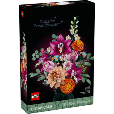 Конструктор LEGO Botanicals Милий рожевий букет квітів (10342) - фото 1