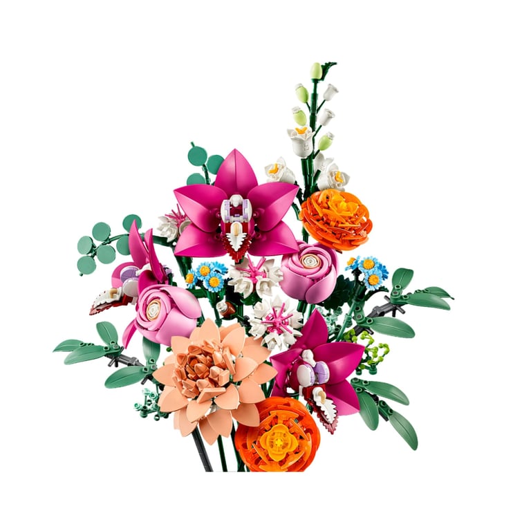 Конструктор LEGO Botanicals Милий рожевий букет квітів (10342) - фото 3