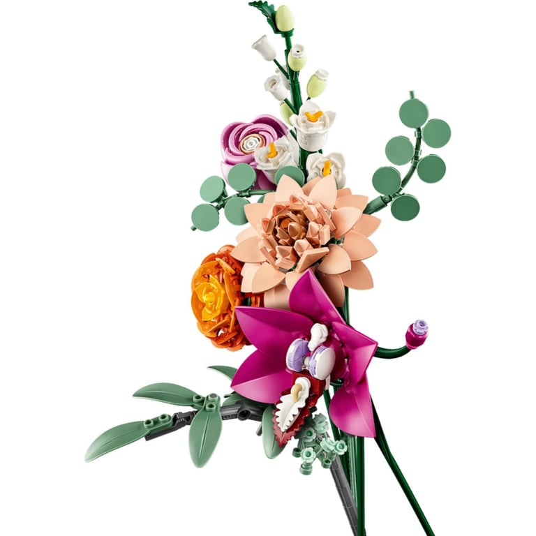 Конструктор LEGO Botanicals Милий рожевий букет квітів (10342) - фото 5