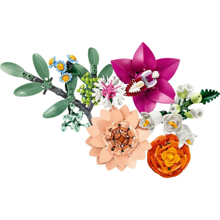 Конструктор LEGO Botanicals Милий рожевий букет квітів (10342) - фото 6