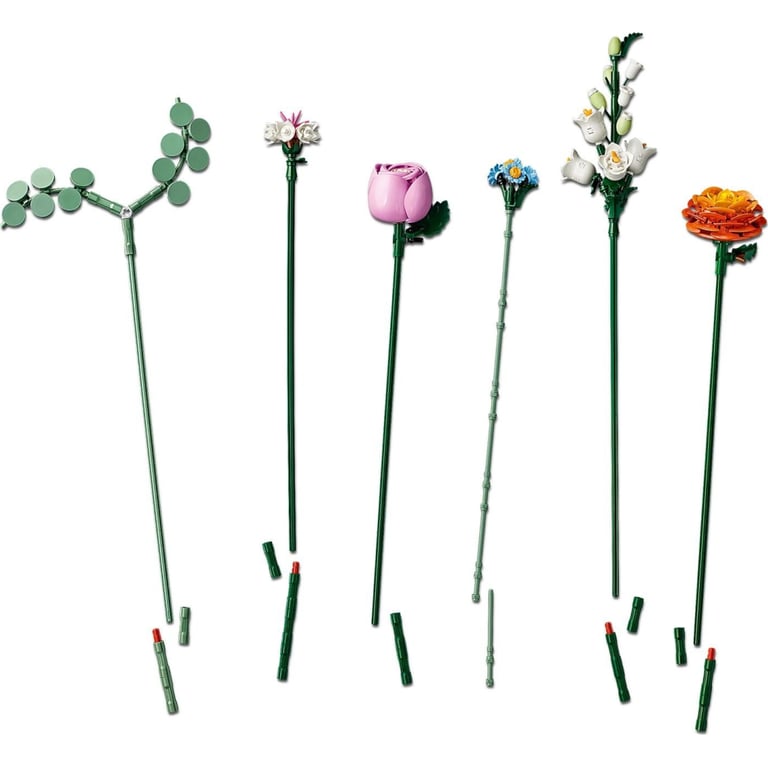 Конструктор LEGO Botanicals Милий рожевий букет квітів (10342) - фото 7