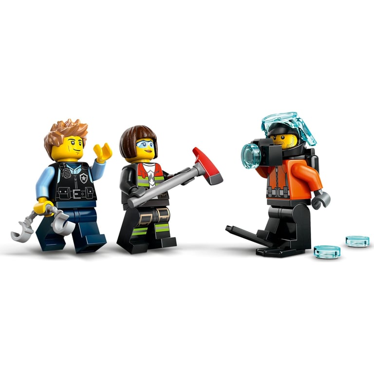 Конструктор LEGO City Ремікс вертольотів, пожежних машин і підводних човнів (60462) - фото 3