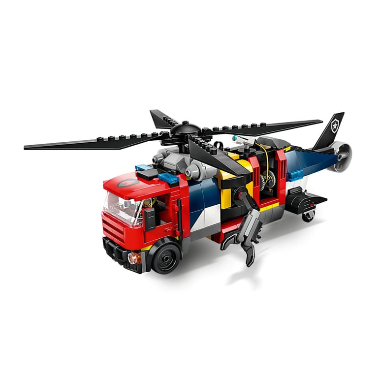 Конструктор LEGO City Ремікс вертольотів, пожежних машин і підводних човнів (60462) - фото 5