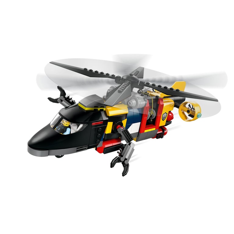 Конструктор LEGO City Ремікс вертольотів, пожежних машин і підводних човнів (60462) - фото 6