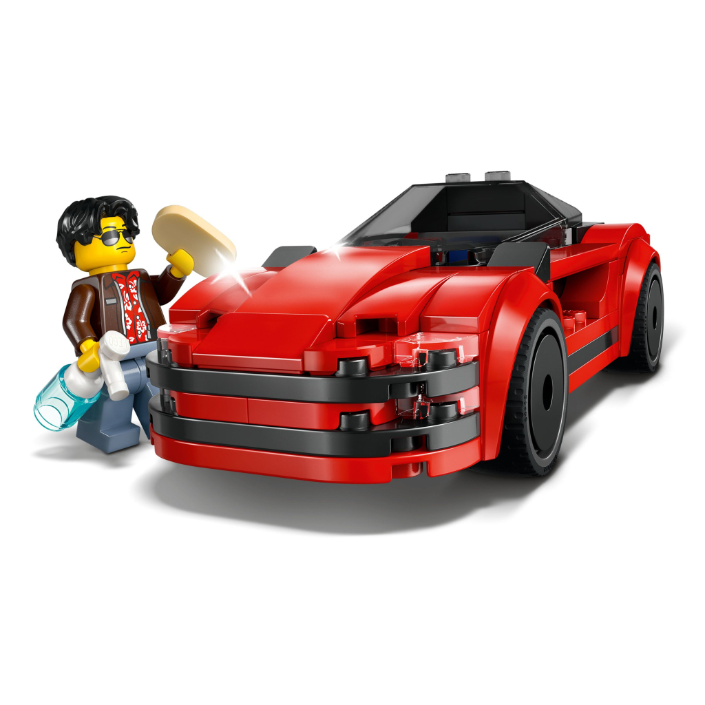Конструктор LEGO City Червоний спортивний автомобіль (60448) - фото 4 Конструктор LEGO City Червоний спортивний автомобіль (60448) - фото 4