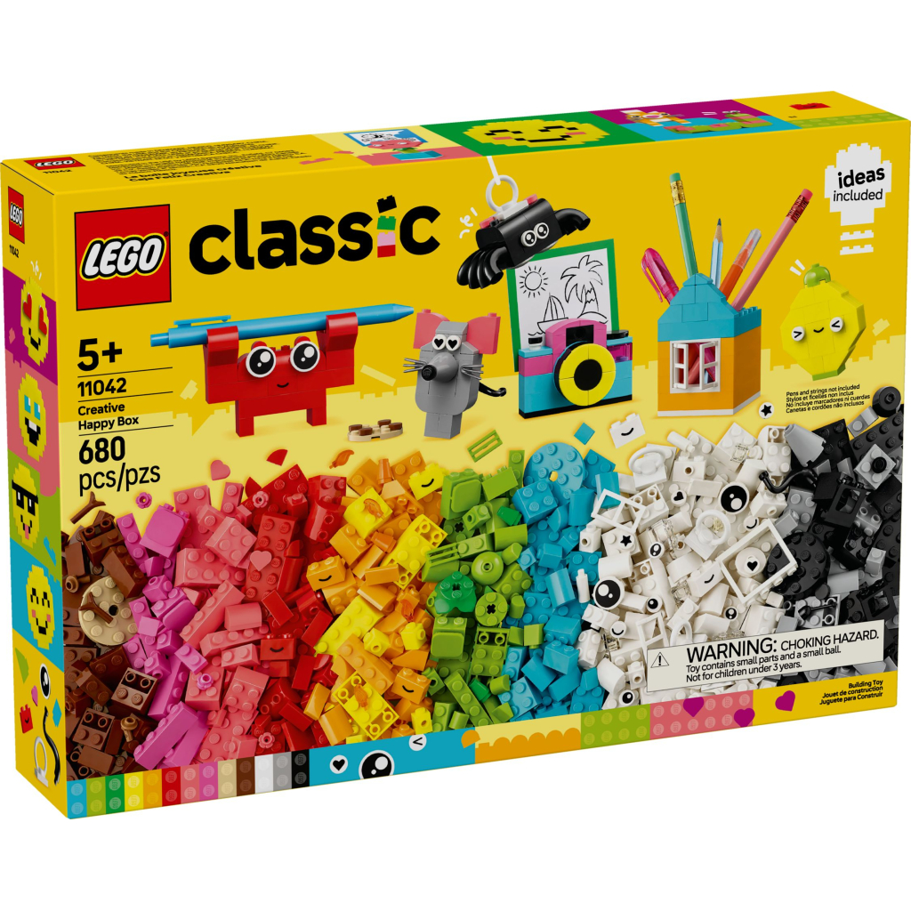 Конструктор LEGO Classic Щасливий творчий набір (11042) - фото 1 Конструктор LEGO Classic Щасливий творчий набір (11042) - фото 1