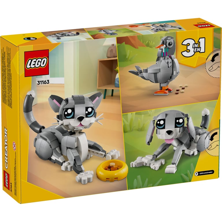 Конструктор LEGO Creator Грайливий кіт (31163) - фото 12