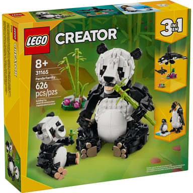 Конструктор LEGO Creator Дикі тварини: пандові (31165) - фото 1