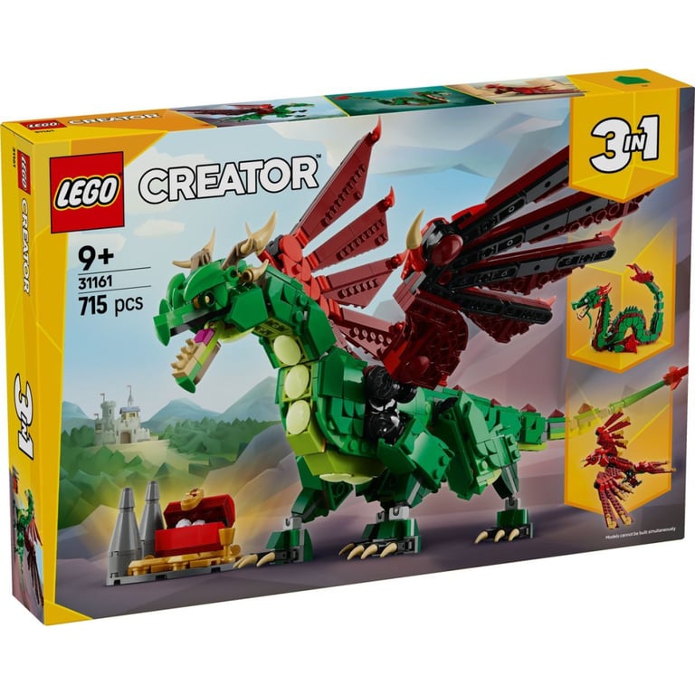 Конструктор LEGO Creator Середньовічний дракон (31161) - фото 1
